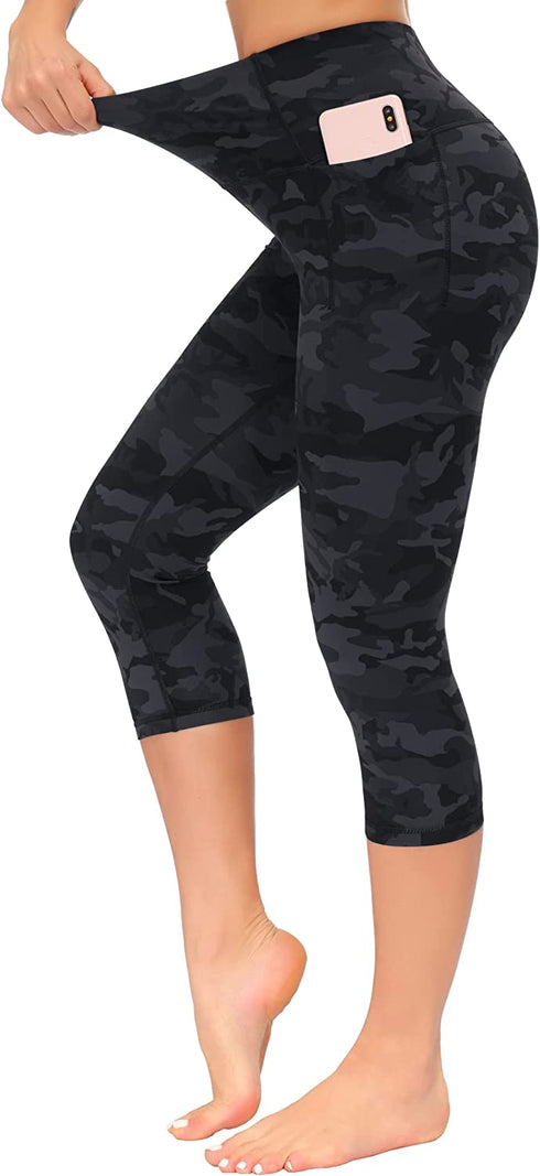 Dragon Fit High Waisted Legging for Women Tummy Control Workout Running Yoga Pants with Pockets
